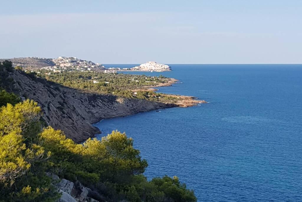 Neu Renoviertes Strandappartment Mit Meerblick Alcossebre Eksteriør bilde